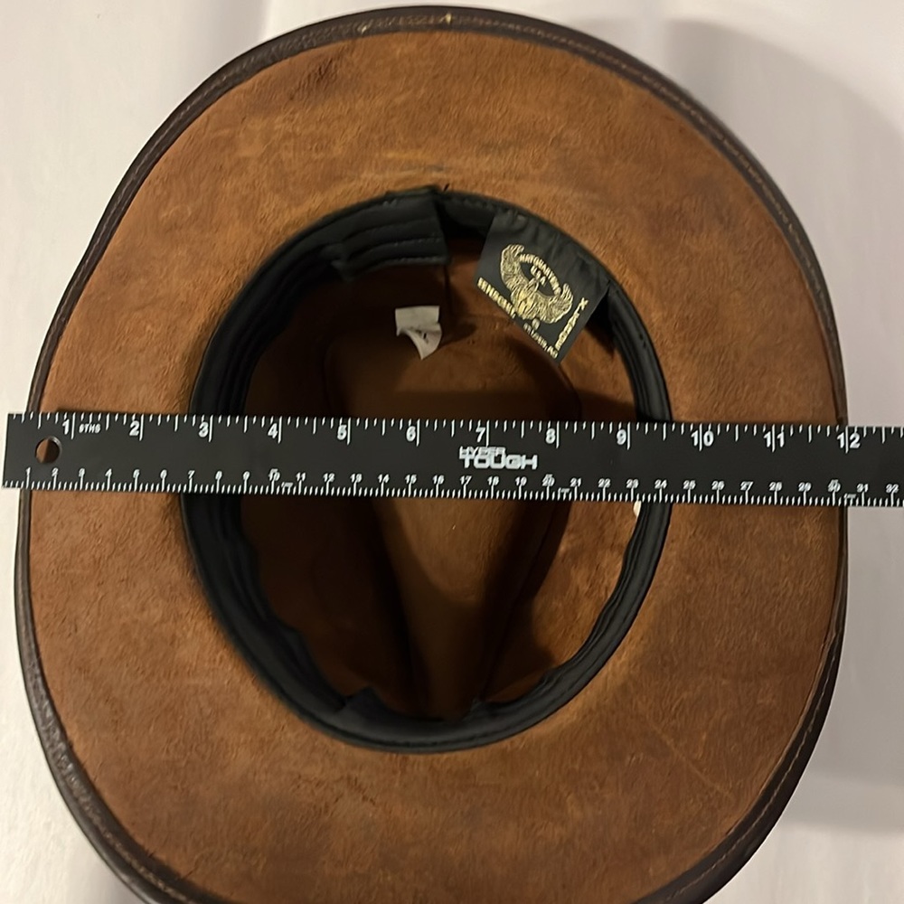 Vintage Henshel leather hat - Picture 11 of 14